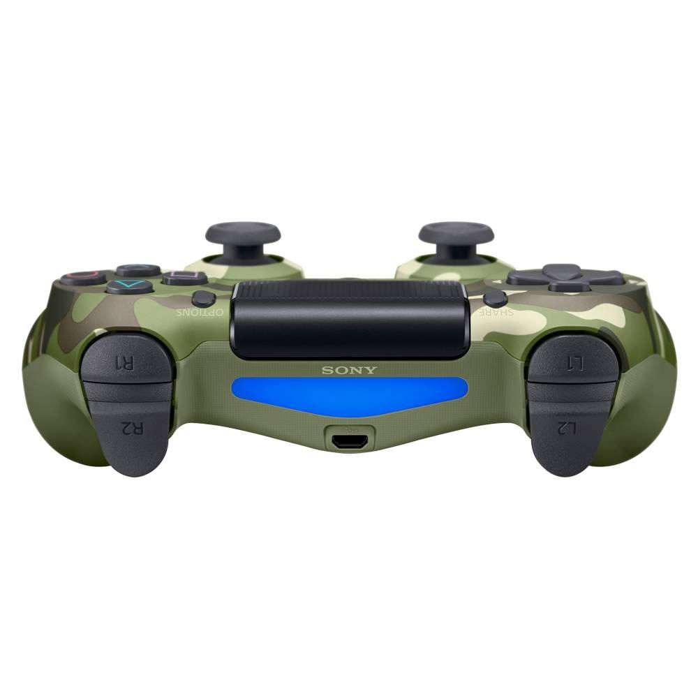 Mando Inalámbrico Dualshock 4 V2 Green Camouflage para PS4