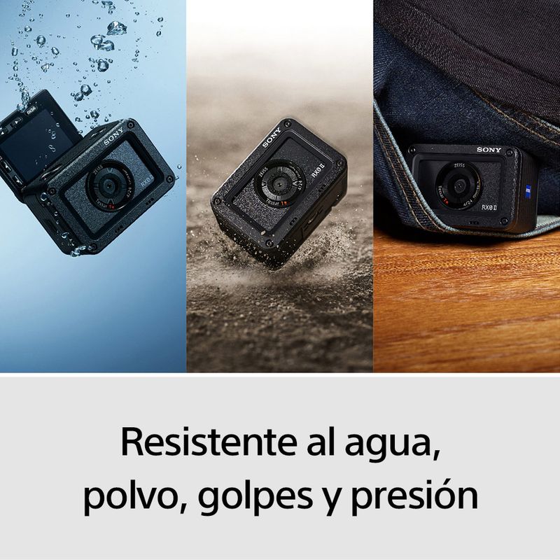 Muchas situaciones peligrosas Presentar Crónica Cámara Digital Compacta DSC-RX0M2 con Grip | Sony Store Argentina