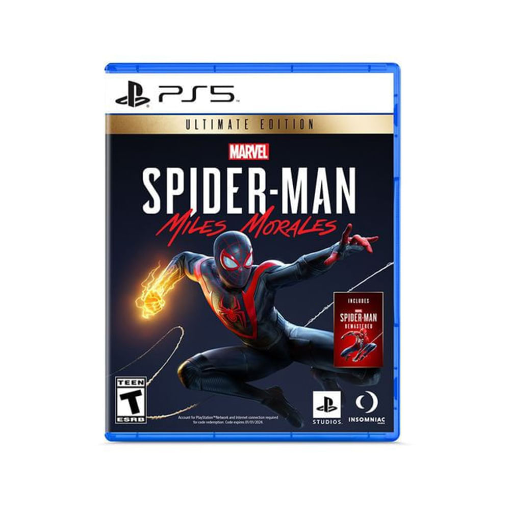 PS5 Marvel's Spider-Man: Miles Morales Ultimate Edition | Sony Store  Argentina