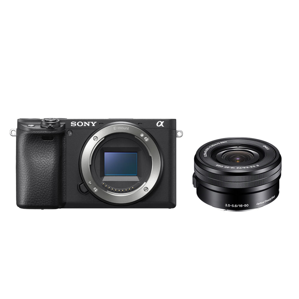 Sony Alpha 6400 Cuerpo Negro + SEL E PZ 16-50 mm f/3,5-5,6 OSS