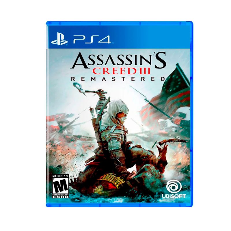 PS4 ASSASSINS CREED III REMASTERED  Sony Store Argentina - Sony Store  Argentina